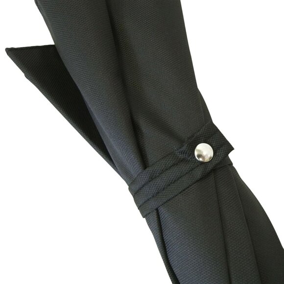 NEW Pasotti Men's Silvery Skull Umbrella Black Made in Italy - Picture 7 of 12